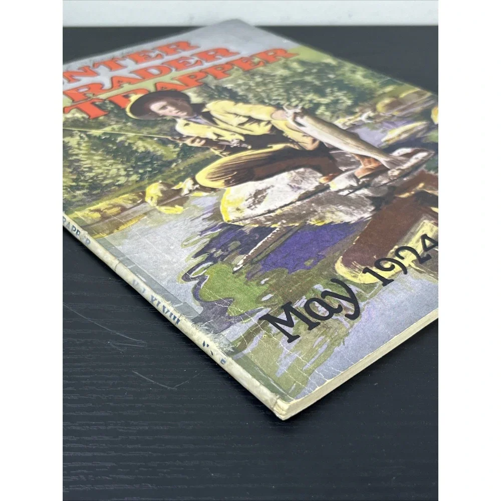 Hunter Trader Trapper May 1924 Vintage Hunting Trapping Magazine Antique